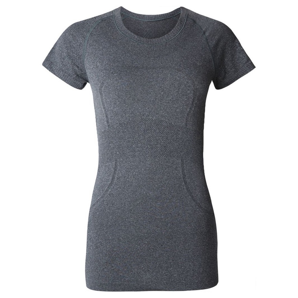 Lululemon Swiftly Tech Short Sleeve Crew
Heathered Black